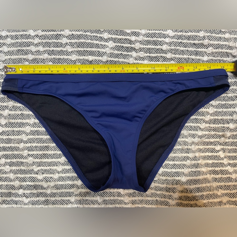 BCBGeneration Blue Patterned Halter Bikini Set - Picture 16 of 16